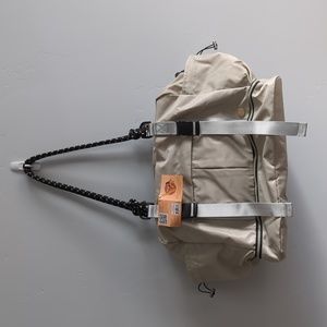 Blogilates x Target NWT Ultimate Gym Yoga Weekender Bag Tan/Beige